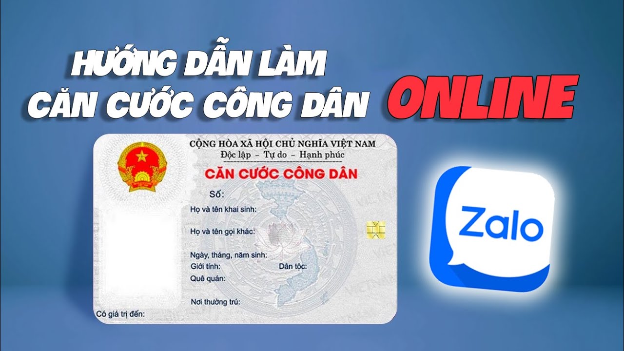 Chỉ cách làm căn cước công dân online hợp lệ nhất năm 2022