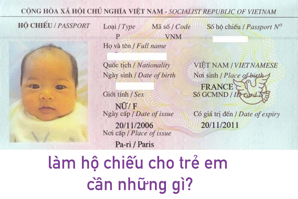 Quy trình làm Passport cho trẻ sơ sinh