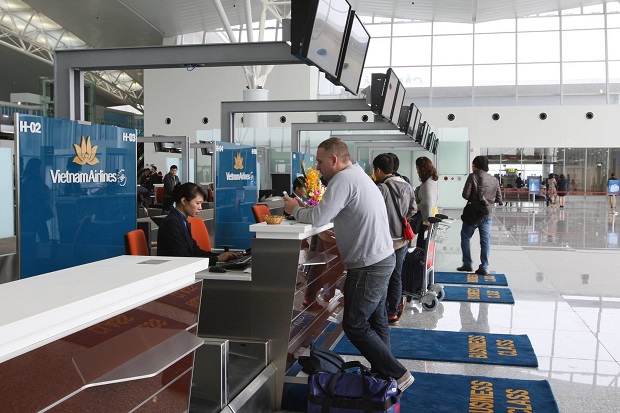 Di chuyển nhanh đến quầy check-in